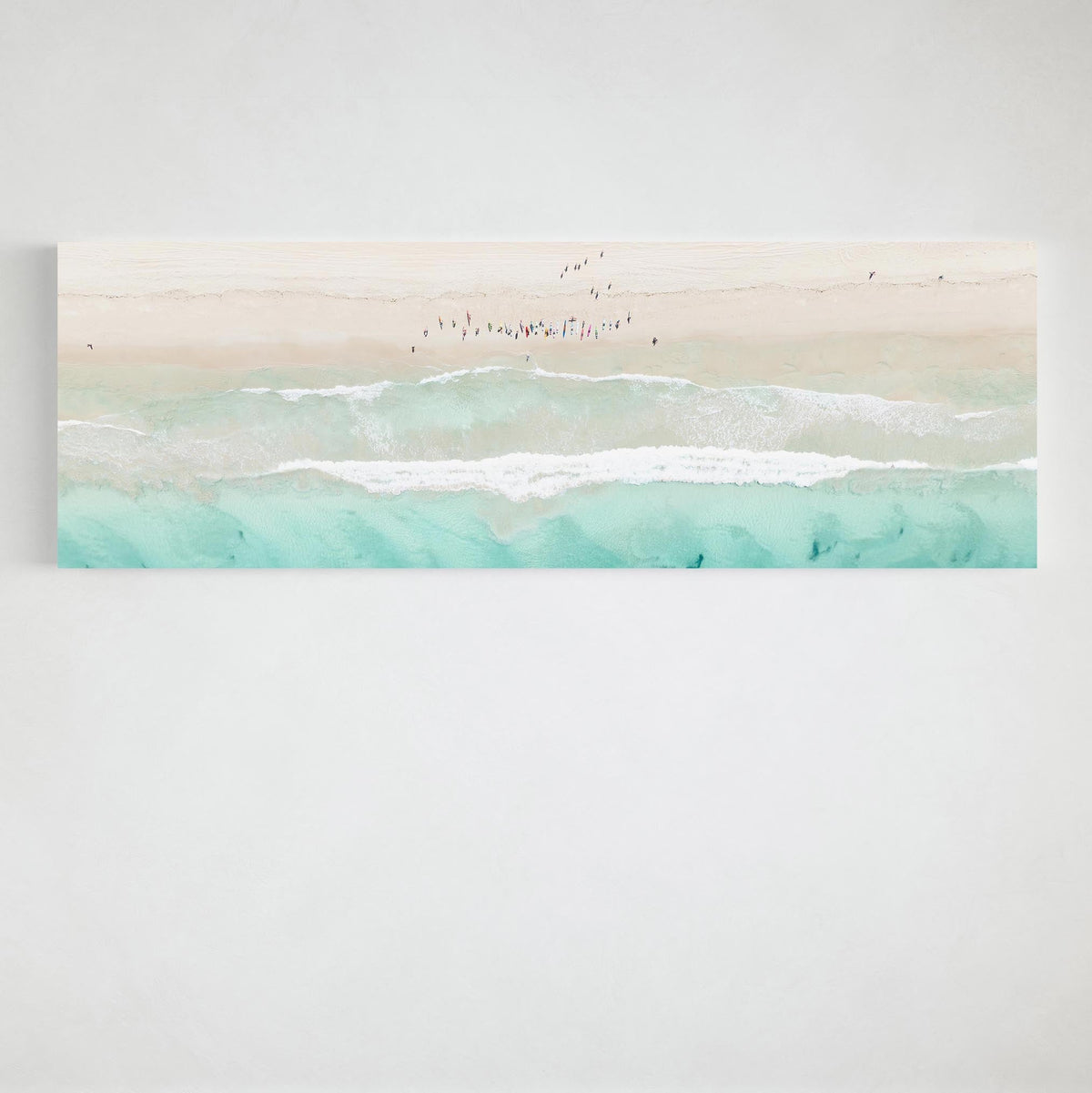 Trigg Beach panoramic stretched canvas Perth