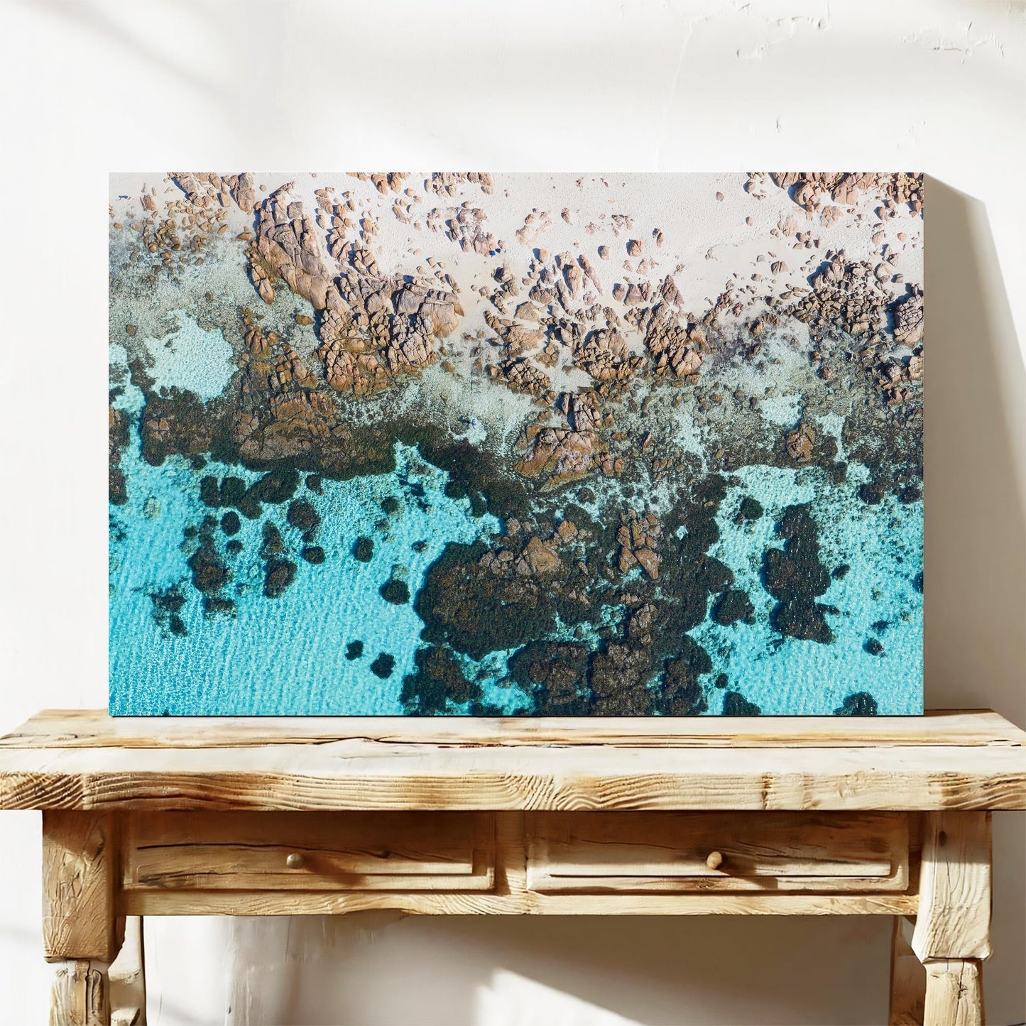 Eagle Bay aerial canvas wall art Dunsborough WA